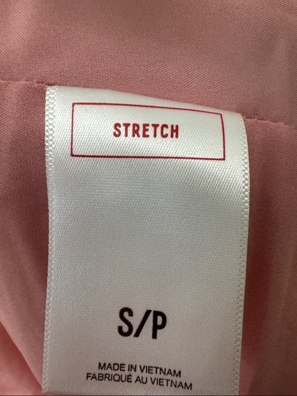 Express Pink Tweed Fringed Pocket Blazer - Picture 7 of 9